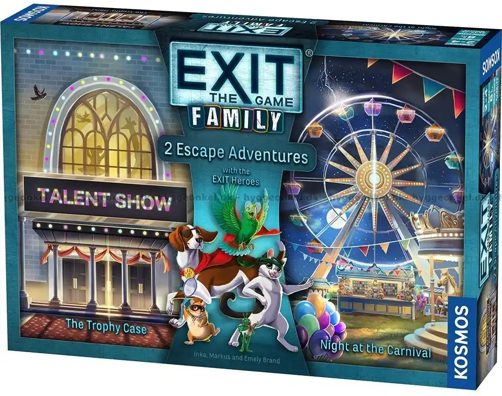 Exit Family The Trophy Heist, Night at the Carnival - Spara nu