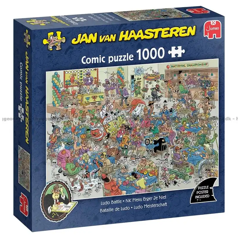 Specialpris - Fia-duellen, 1000 bitar