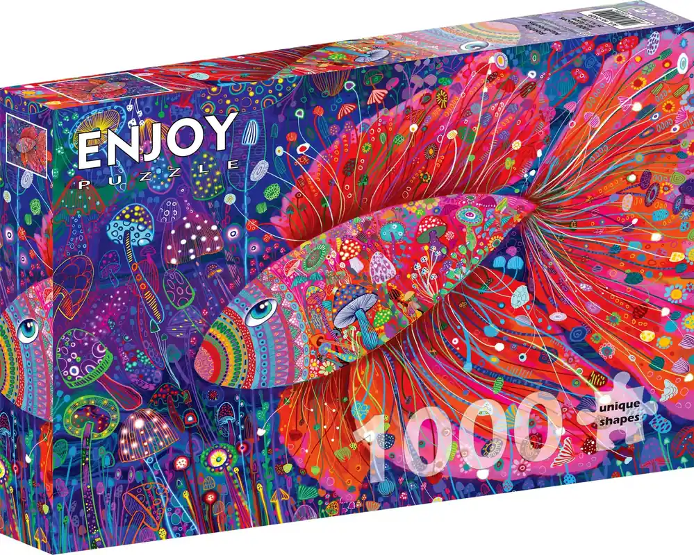 Deal - Fisken bland svampar, 1000 bitar