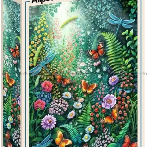 Prisnedsättning - Fjärilar i blomsterängen, 1000 bitar
