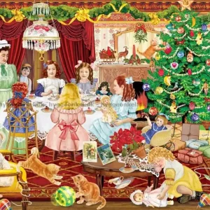 Flickornas julfest, 1000 bitar | Kundfavorit