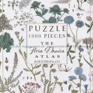 Flora Danica, 1000 bitar - Mycket efterfrågad
