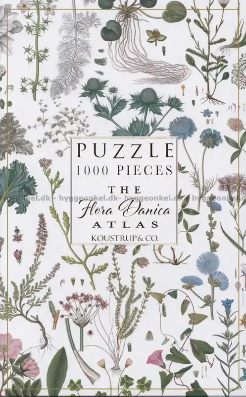 Flora Danica, 1000 bitar - Mycket efterfrågad