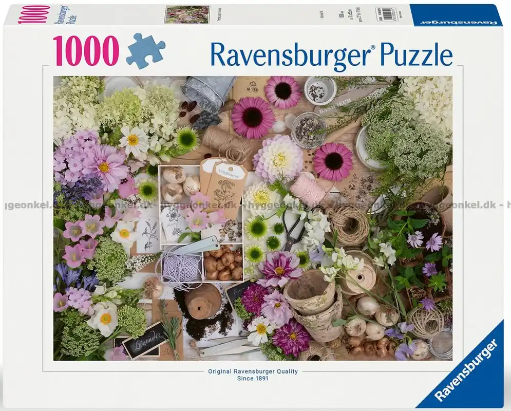 Kampanjpris | Floristens arbetsbänk, 1000 bitar