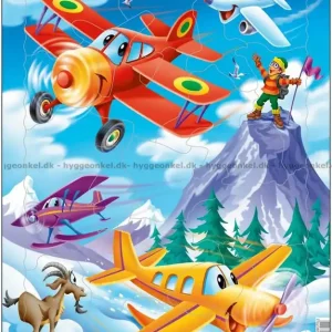 Spara mer - Flygplan - Rampussel, 20 bitar