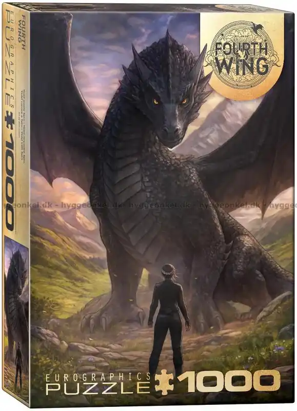 Ny lansering | Fourth Wing Violet möter Tairn, 1000 bitar