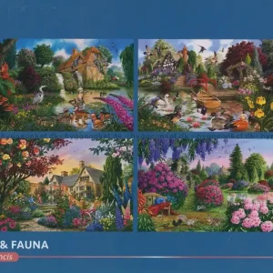 Efterfrågad | Francis Flora och fauna, 4x500 bitar