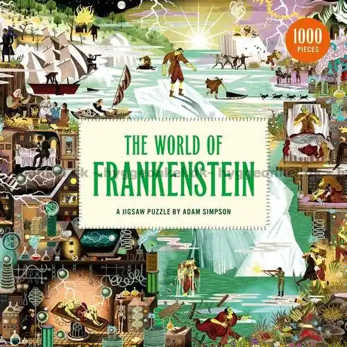 Nytt i webbutiken - Frankensteins världen, 1000 bitar