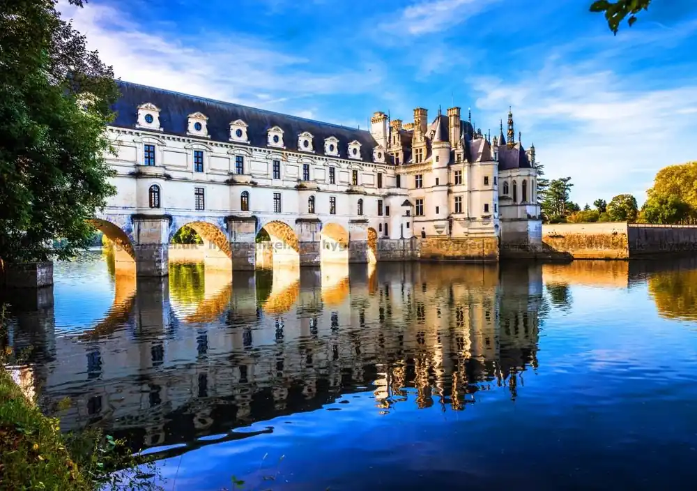 Klar att skickas | Frankrike Chenonceau slott, 1500 bitar