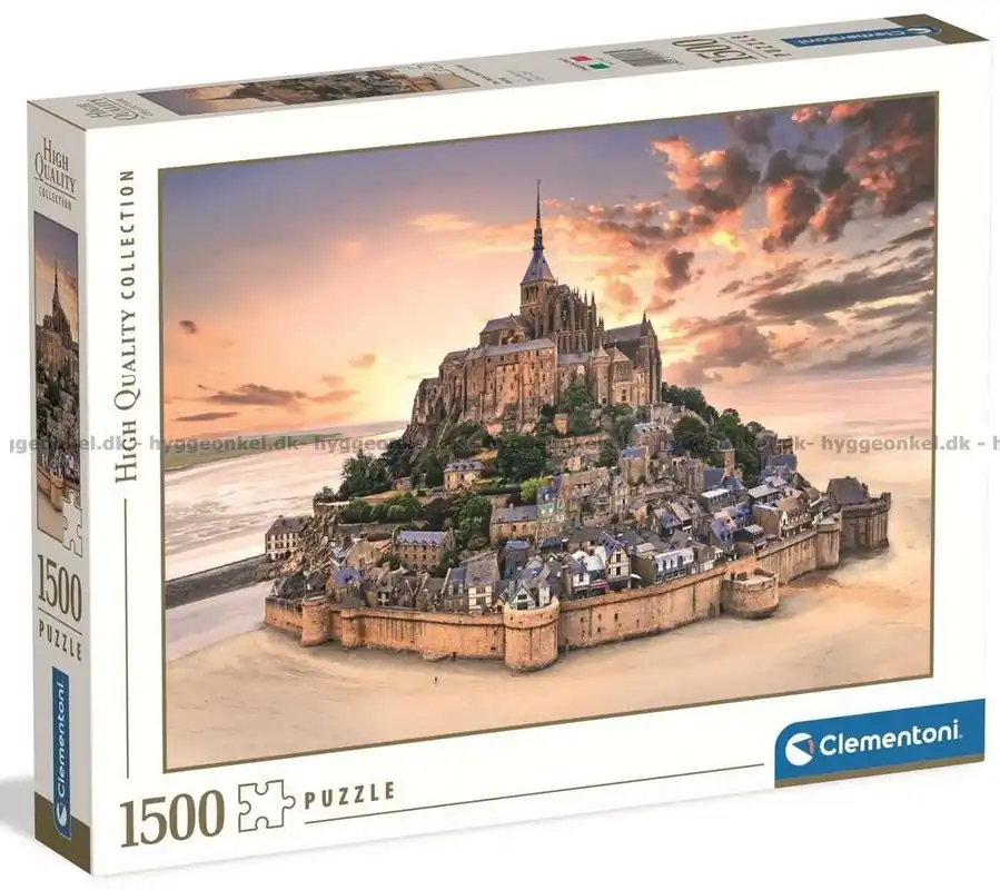Frankrike Mont Saint-Michel, 1500 bitar - Bra pris