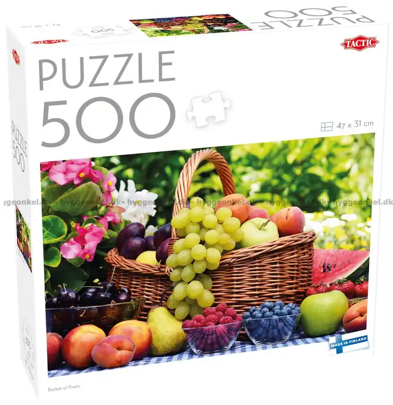 Fruktkorgen, 500 bitar | Bästa pris
