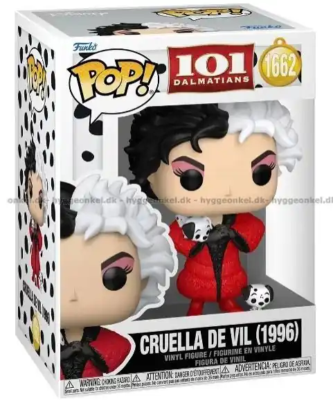 Endast ett fåtal kvar - Funko Pop! 101 Dalmatians - Cruella de Vil (1996) 1662