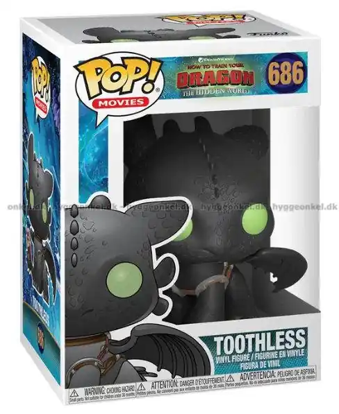 Funko Pop! How to Train Your Dragon - Toothless 686 - Prissänkt