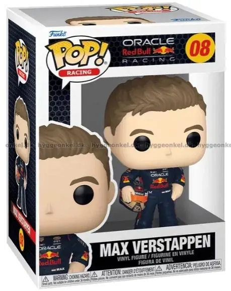 Funko Pop! Max Verstappen (med hjelm) 08 | Sänkt pris