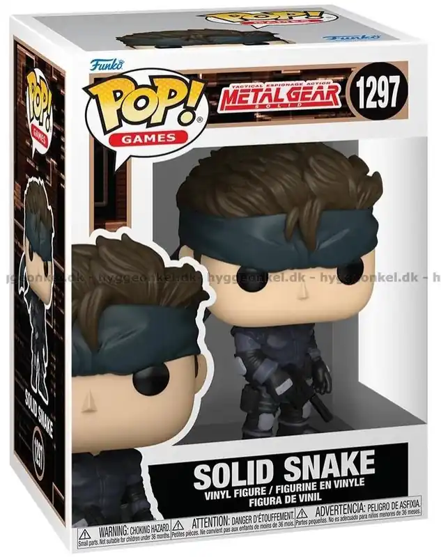 Funko Pop! Metal Gear Solid - Solid Snake 1297 | Köp nu