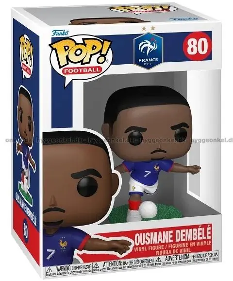 I lager - Funko Pop! Ousmane Dembélé (Frankrike) 80