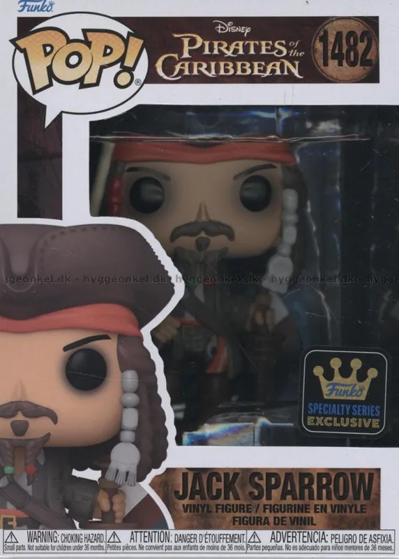 Funko Pop! Pirates of the Caribbean - Jack Sparrow 1482 - Lågt pris