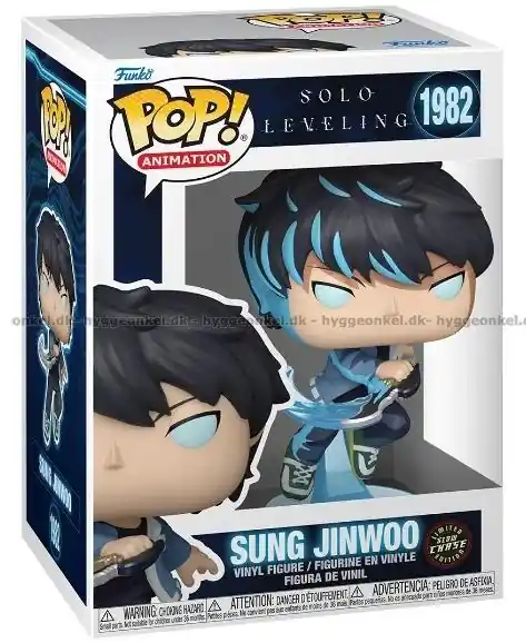 Snabb frakt | Funko Pop! Solo Leveling - Sung Jinwoo (Limited Edition Chase Version) 1982
