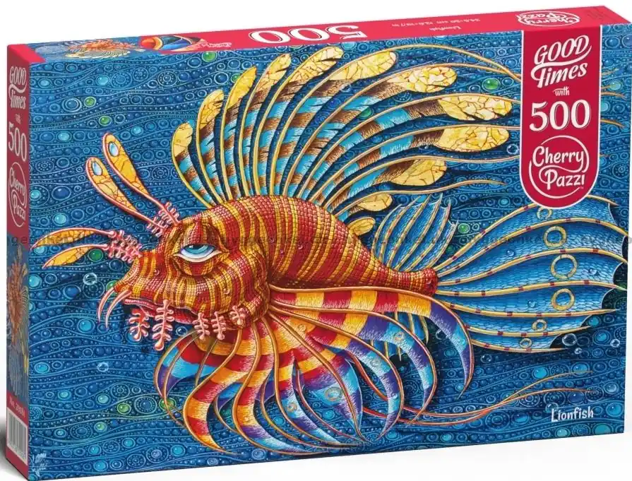 Rekommenderas - Färgglad drakfisk, 500 bitar