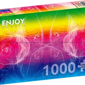 Topprodukt | Färgglada Böljande, 1000 bitar