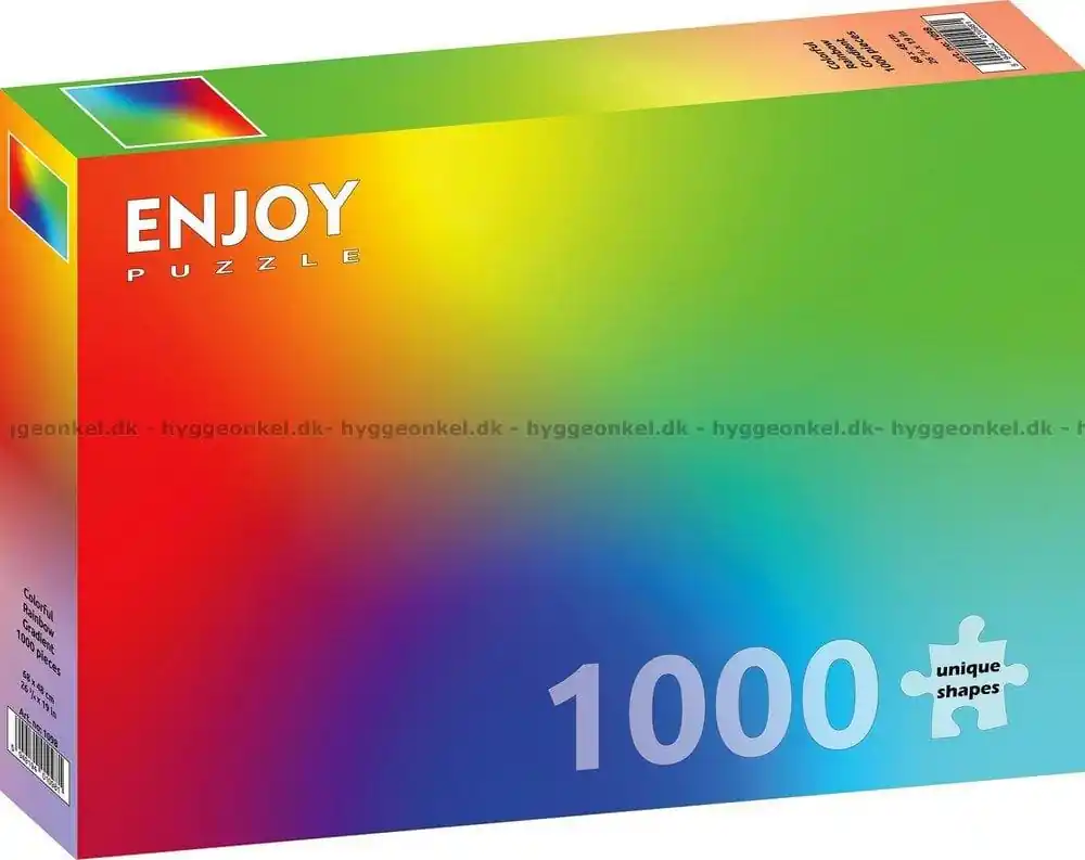 Färgglada Dela in, 1000 bitar | Kundfavorit