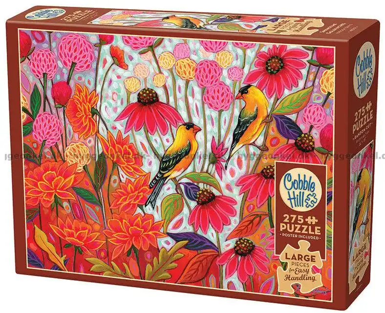 Fåglar och blommor, 275 bitar - Riktigt fynd