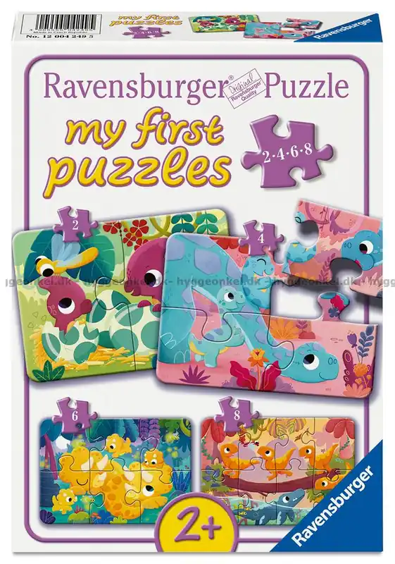 Glada dinosaurier, 4 i 1, 2 bitar | Bästa pris