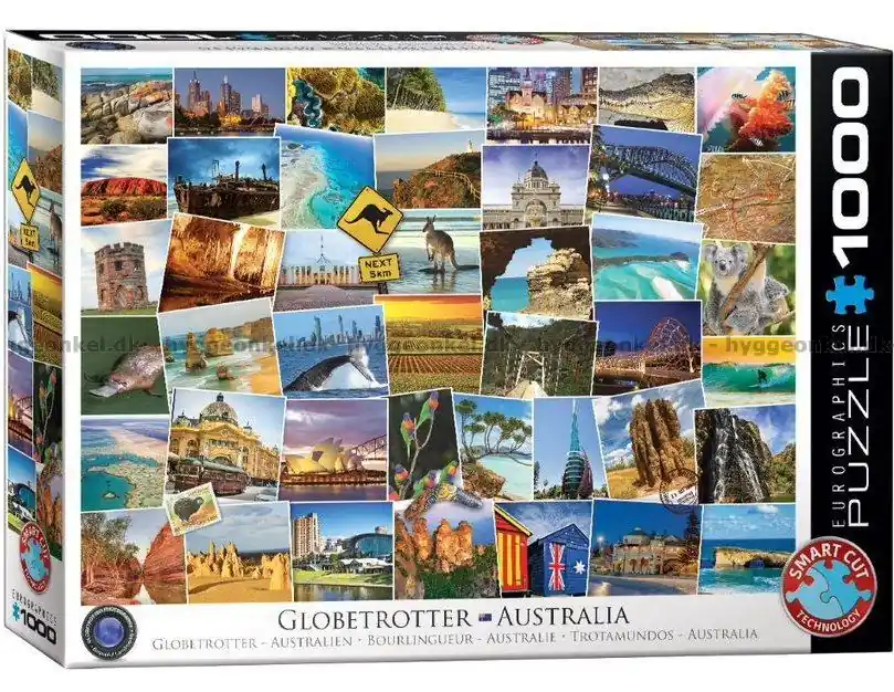 Favorit hos kunderna | Globetrotter Australien, 1000 bitar