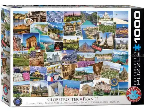 Globetrotter Frankrike, 1000 bitar - Under begränsad tid