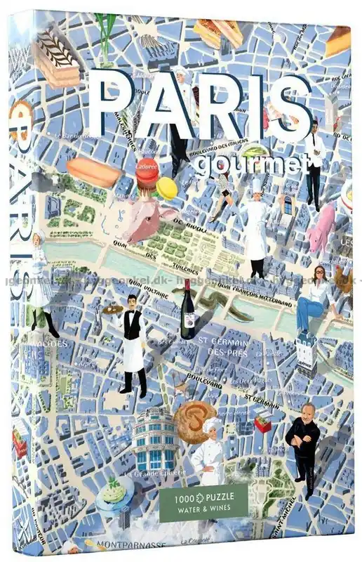 Gourmet Paris, 1000 bitar | Väl omtyckt