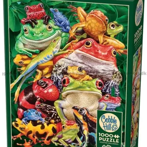 Trygg betalning | Grodor, 1000 bitar