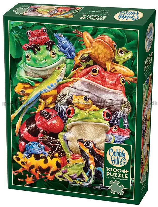 Trygg betalning | Grodor, 1000 bitar