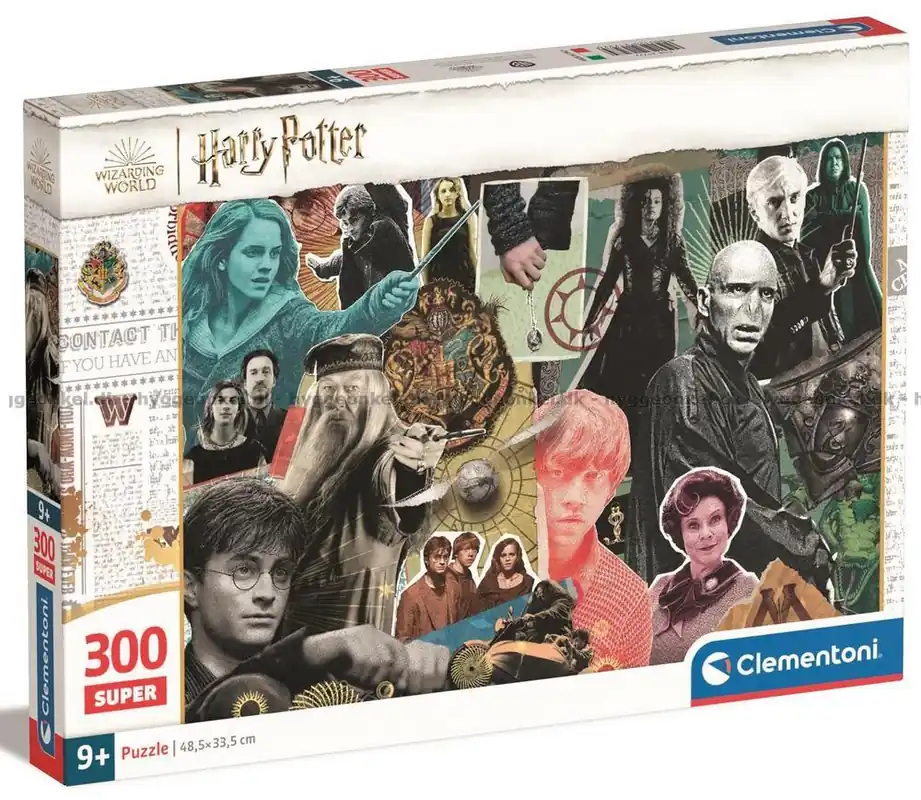 Nytt lägre pris - Harry Potter - Collage, 300 bitar