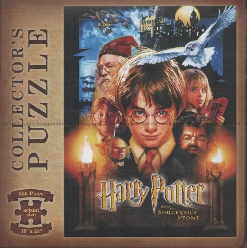 Harry Potter De vises sten, 550 bitar - Hög kvalitet