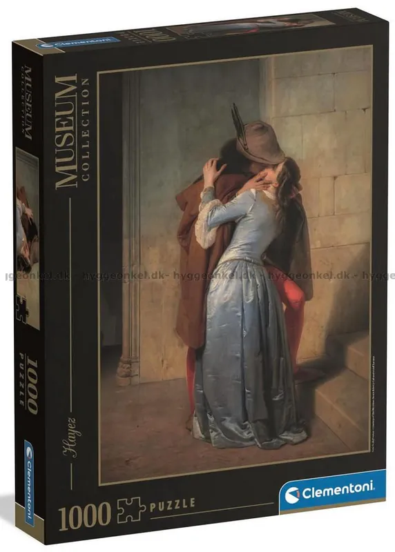 Hayez Kyssen, 1000 bitar - Nedsatt pris