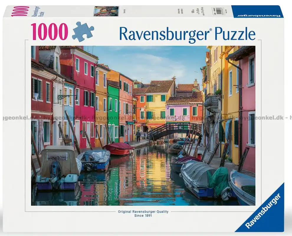 Kampanjpris - Hefele Italien - Burano ön, 1000 bitar