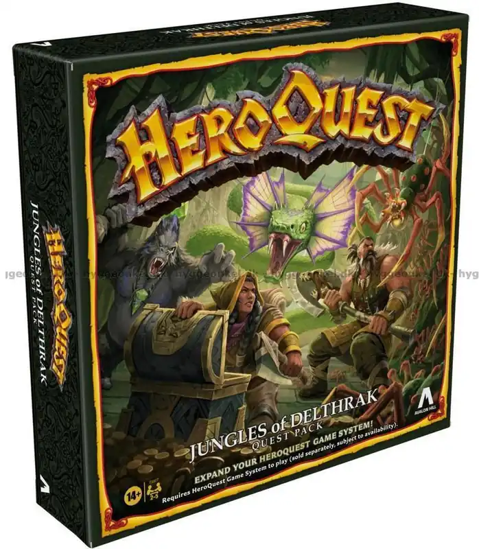 HeroQuest Jungles of Delthrak - Direkt från tillverkaren