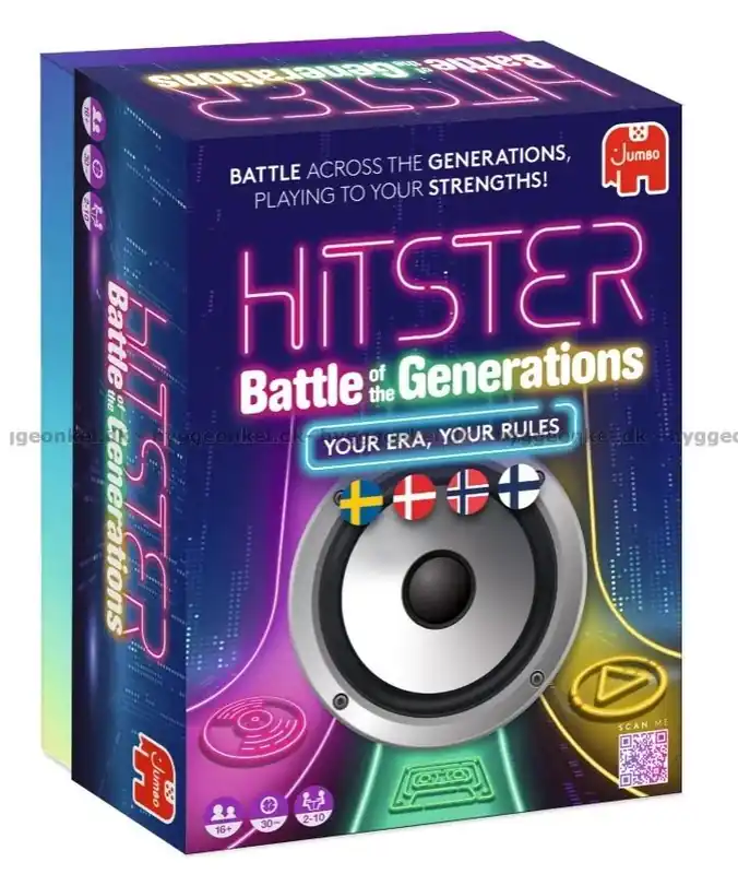 Missa inte erbjudandet | Hitster Slaget mellan generationerna