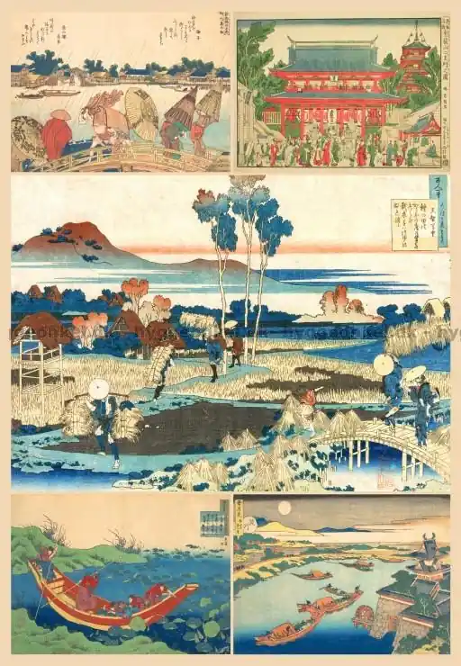 Nästan slut - Hokusai, 1000 bitar