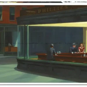 Fabrikspris - Hopper Nighthawks, 1000 bitar