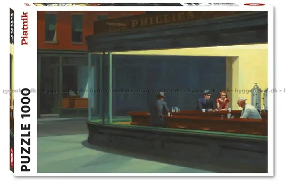Fabrikspris - Hopper Nighthawks, 1000 bitar