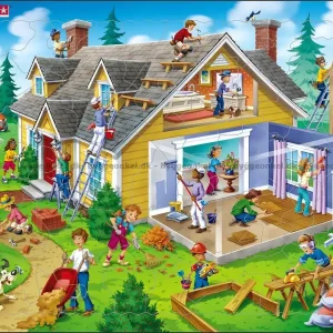 Rea | Huset - Rampussel, 62 bitar