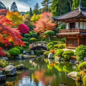 Höst i den japanska trädgården, 500 bitar - Outlet