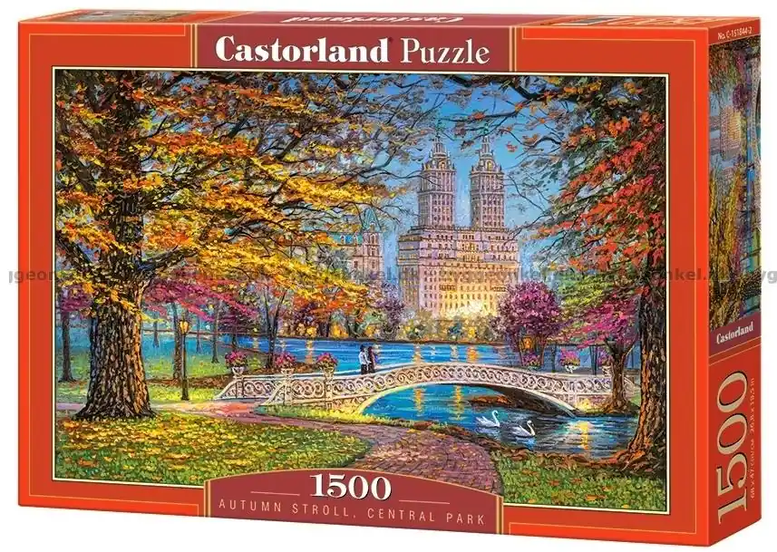 Topprodukt | Höst En promenad genom Central Park, 1500 bitar