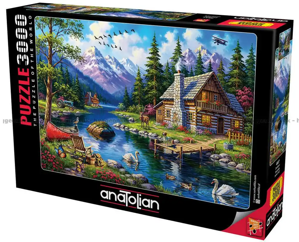Idyll vid floden, 3000 bitar - Köp online