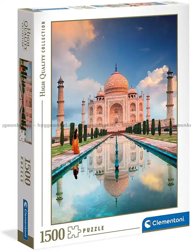 Indien Taj Mahal, 1500 bitar - Missa inte