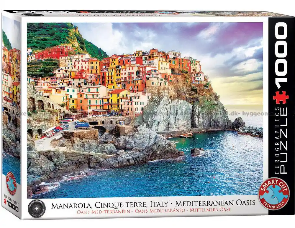 Reapris - Italien Manarola, Cinque Terre, 1000 bitar