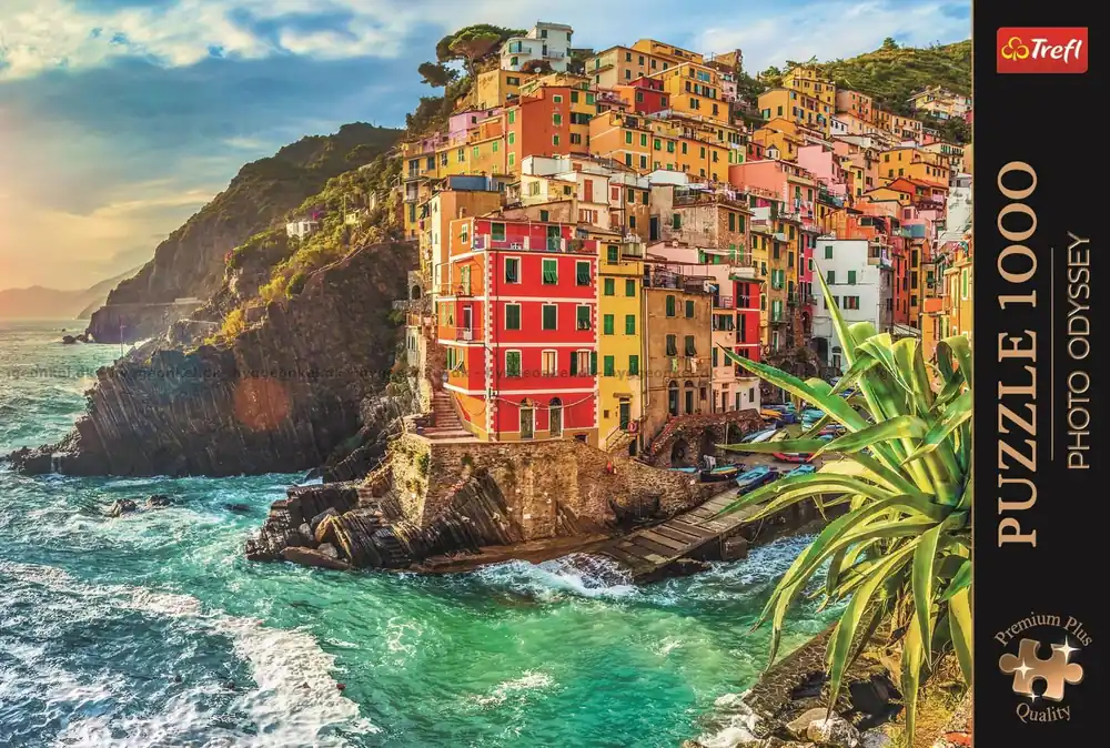 Italien Riomaggiore, 1000 bitar - Finns i lager