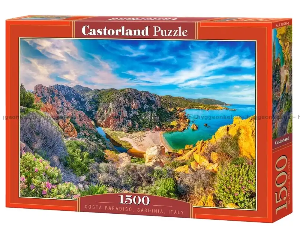 Italien Sardinien - Costa Paradiso, 1500 bitar - Skynda dig