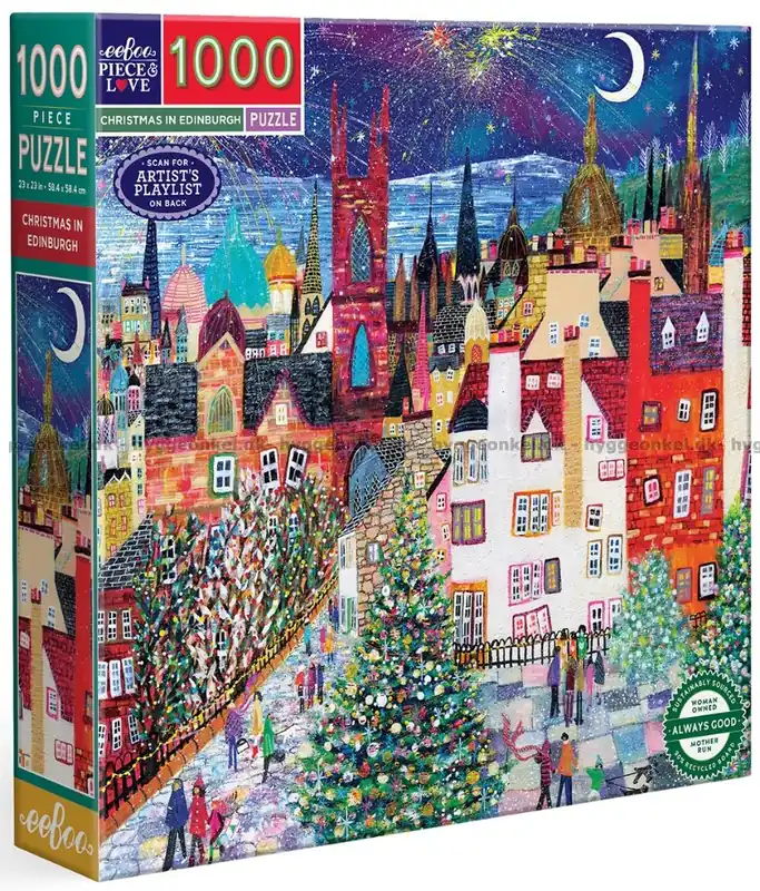 Passa på - Jul i Edinburgh, 1000 bitar
